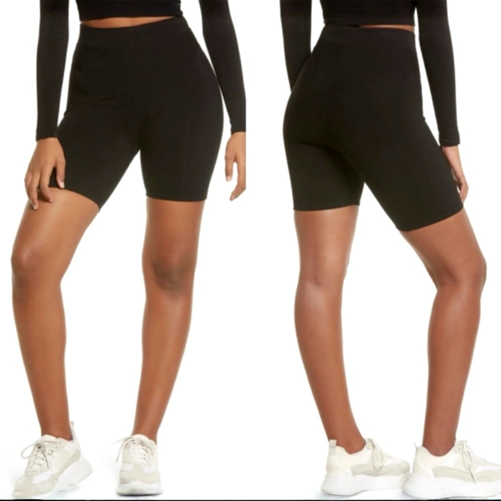 Naked Wardrobe “the snatched so good” Black Bike Shorts